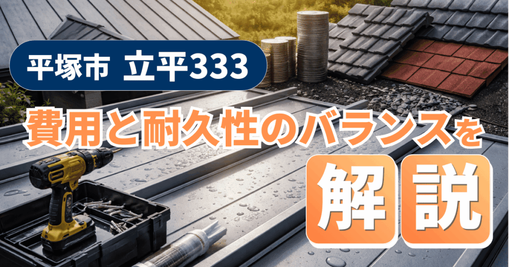 平塚市で立平333を施工した費用相場と耐久性事例