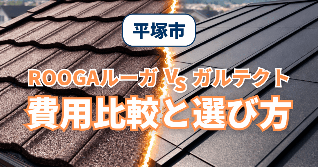 平塚市でROOGAルーガとガルテクトを比較した費用事例