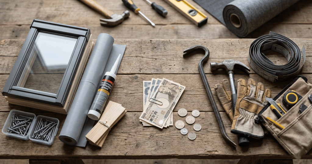 天窓交換・撤去費用イメージ