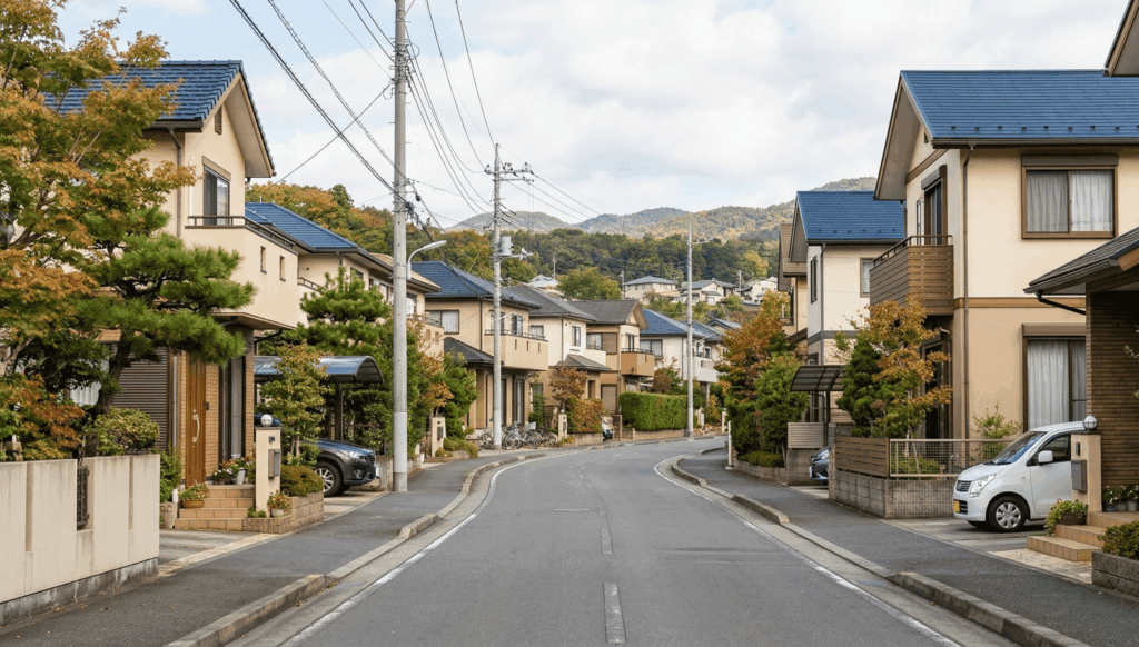 平塚市の住宅街