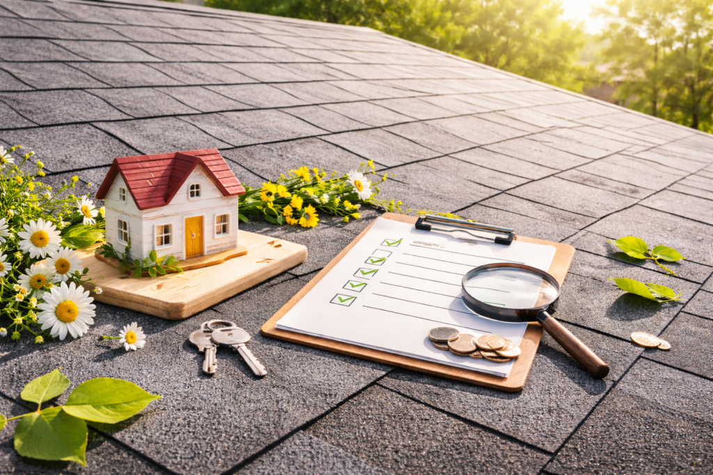 アスファルトシングルのメリットイメージ