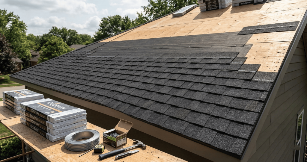 リッジウェイ施工